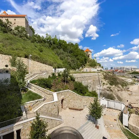 Castle And Danube View Pozsony